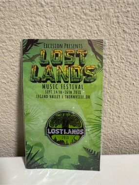 Excision 2018 Lost Lands Pin